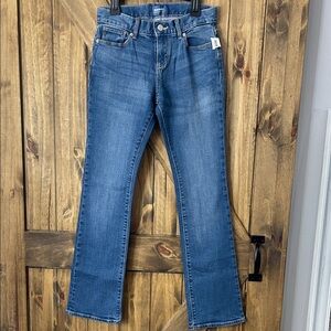 Old Navy Boot-Cut Classic Blue Girls Jeans. Size 12 Regular